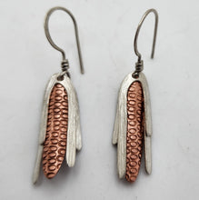 Load image into Gallery viewer, Red Corn Earrings