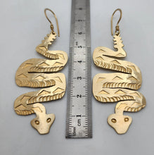 Load image into Gallery viewer, Rattlesnake Earrings