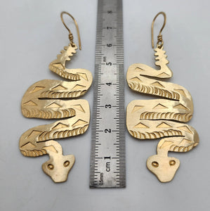 Rattlesnake Earrings