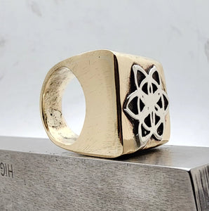 Hollow Form Seed of Life Ring