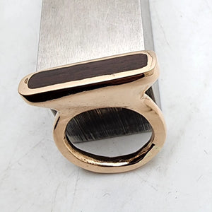 Ebony Bronze Anillo