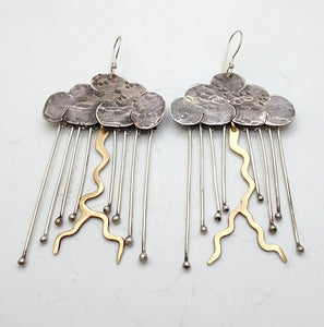 Lluvia y Rayo Earrings