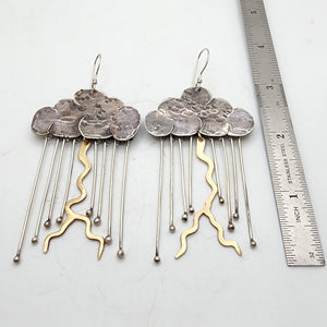 Lluvia y Rayo Earrings