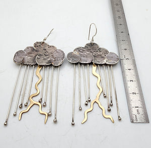 Lluvia y Rayo Earrings