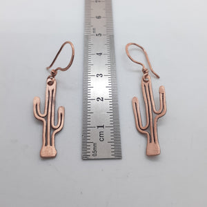 Mini Copper Saguaro Cactus