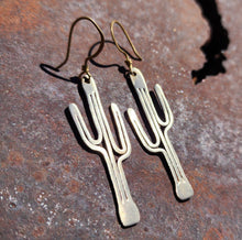 Load image into Gallery viewer, Medium Saguaro Cactus Earrings