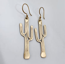 Load image into Gallery viewer, Medium Saguaro Cactus Earrings