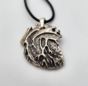 Anatomical Sacred Heart Pendant