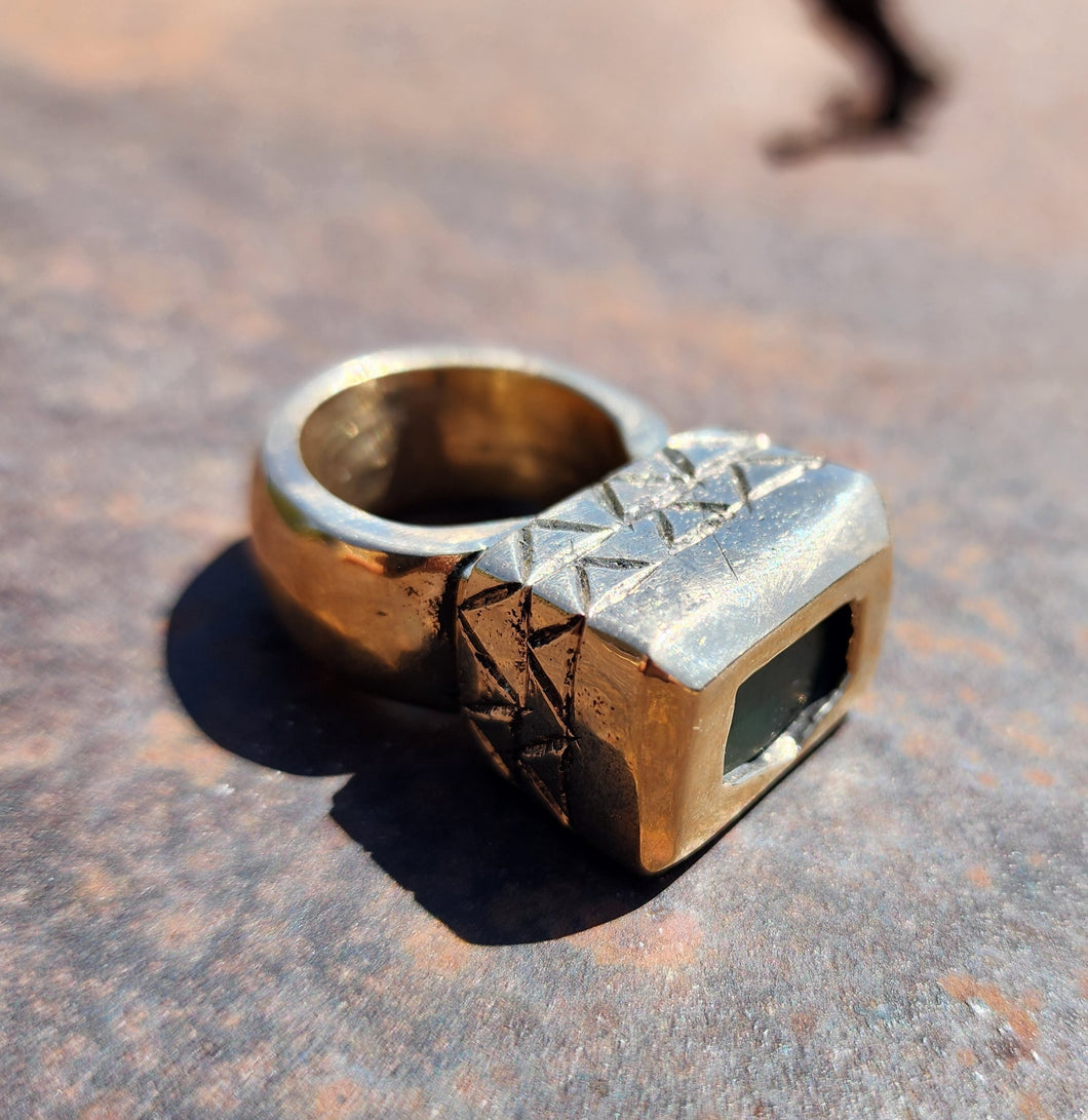 Nephrite Ingot Ring