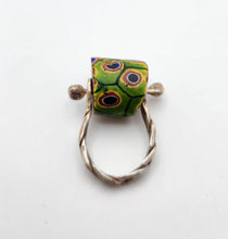 Load image into Gallery viewer, African Trade Bead Twine Ring